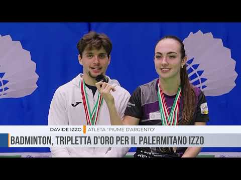 Milano: BADMINTON, TRIPLETTA D'ORO PER IL PALERMITANO IZZO