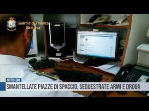 Noto(SR): smantellate piazze di spaccio, sequestrate armi e droga