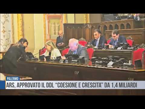Palermo: Ars, approvato il ddl “Coesione e crescita” da 1,4 miliardi