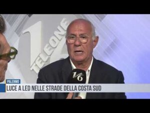 Palermo: Luce a led nelle strade della Costa Sud