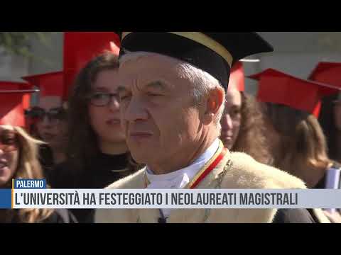 Palermo: l'università ha festeggiato i neolaureati magistrali