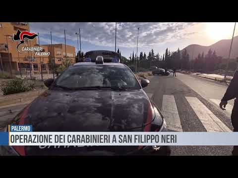 Palermo: operazione dei Carabinieri a San Filippo Neri