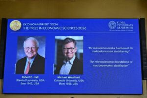 Premio Nobel per l’economia assegnato agli americani Hall e Woodford