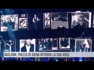 Roma: Baglioni piazza di Siena ritrova la sua voce